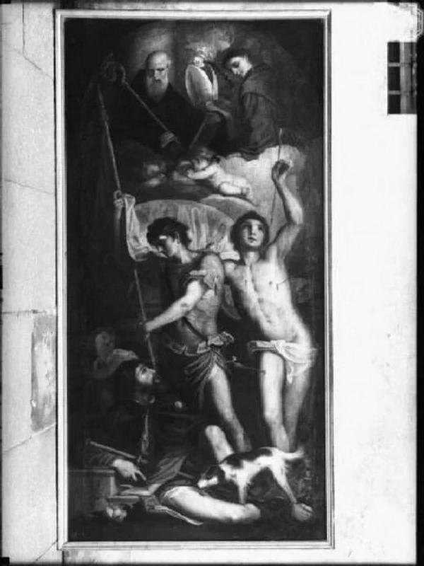 S. Rocco, S. Sebastiano ed altri santi - Museo di Palazzo Ducale, Mantova